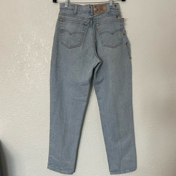Custom vintage Levi’s 545 chain side jeans🌟 - Picture 3 of 12